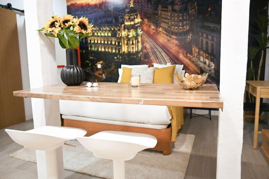 Appartement Agradable Apartamento Temporal De 1 Dormitorio En Madrid Pez30 Extérieur photo